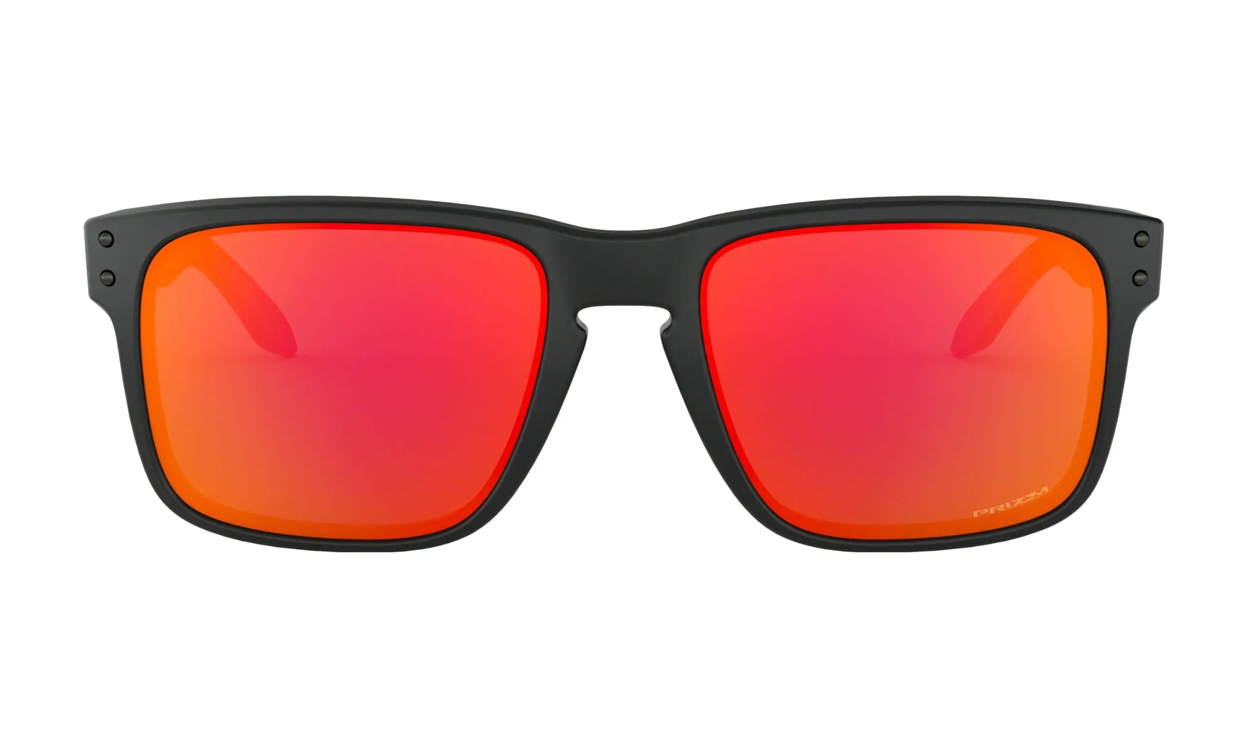 OAKLEY Holbrook Sunglasses - Matte Black - Prizm Ruby Lens - Image 3