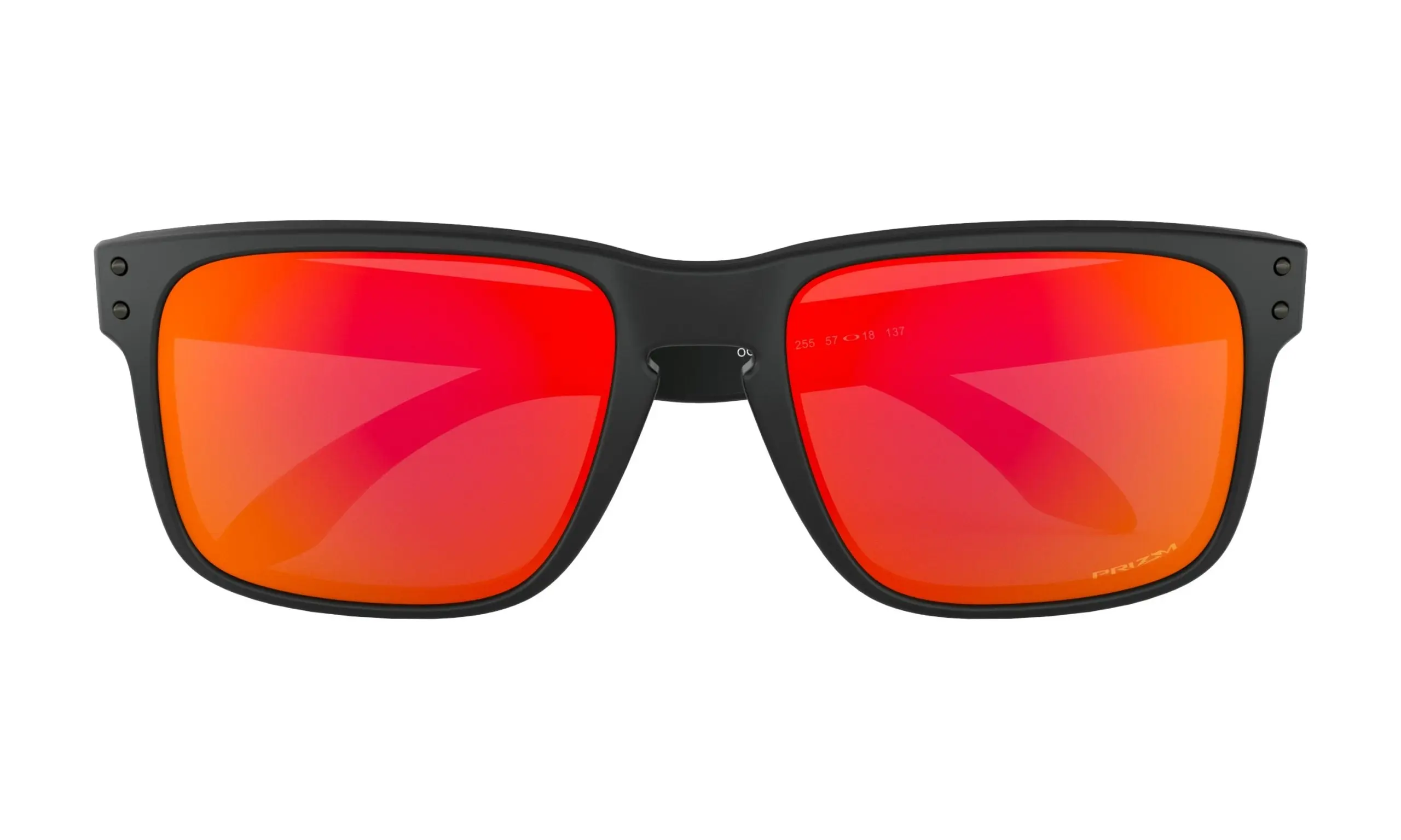 OAKLEY Holbrook Sunglasses - Matte Black - Prizm Ruby Lens - Image 6