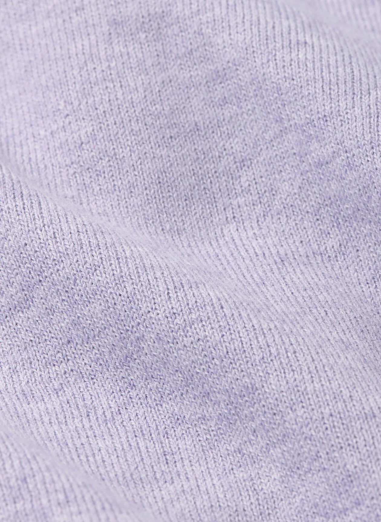 PETER MILLAR Coolspun Lite Cotton Quarter-Zip Sweater – Men's Classic Fit – Light Violet - Image 3