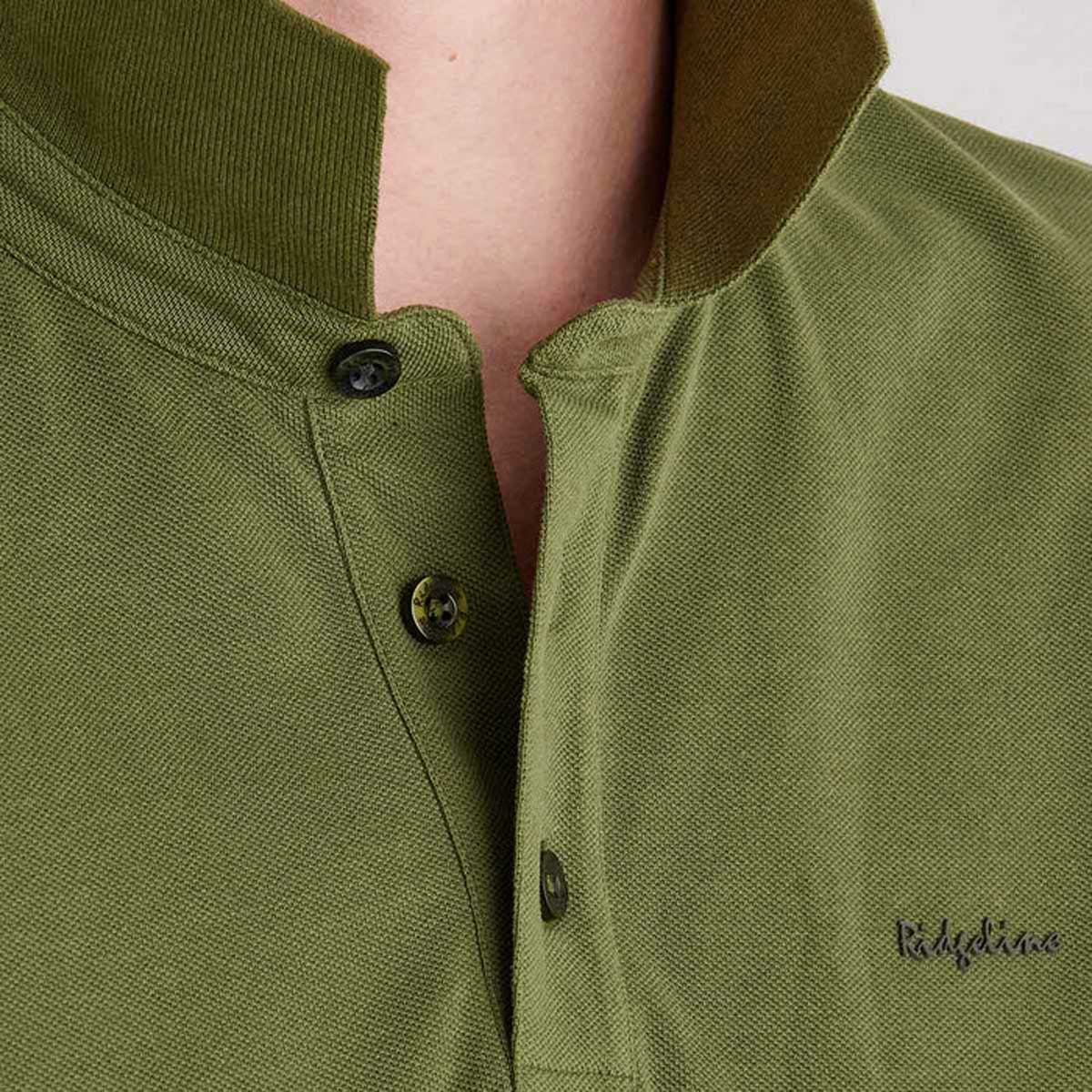 RIDGELINE Signature Polo Shirt - Mens - Fern Green - Image 2