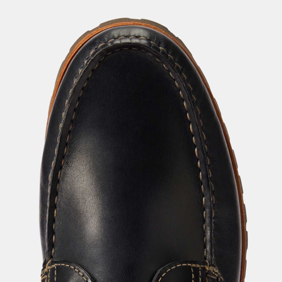 RM WILLIAMS Dockyard Moccasin Boat Shoes - Men's - Navy - Image 6