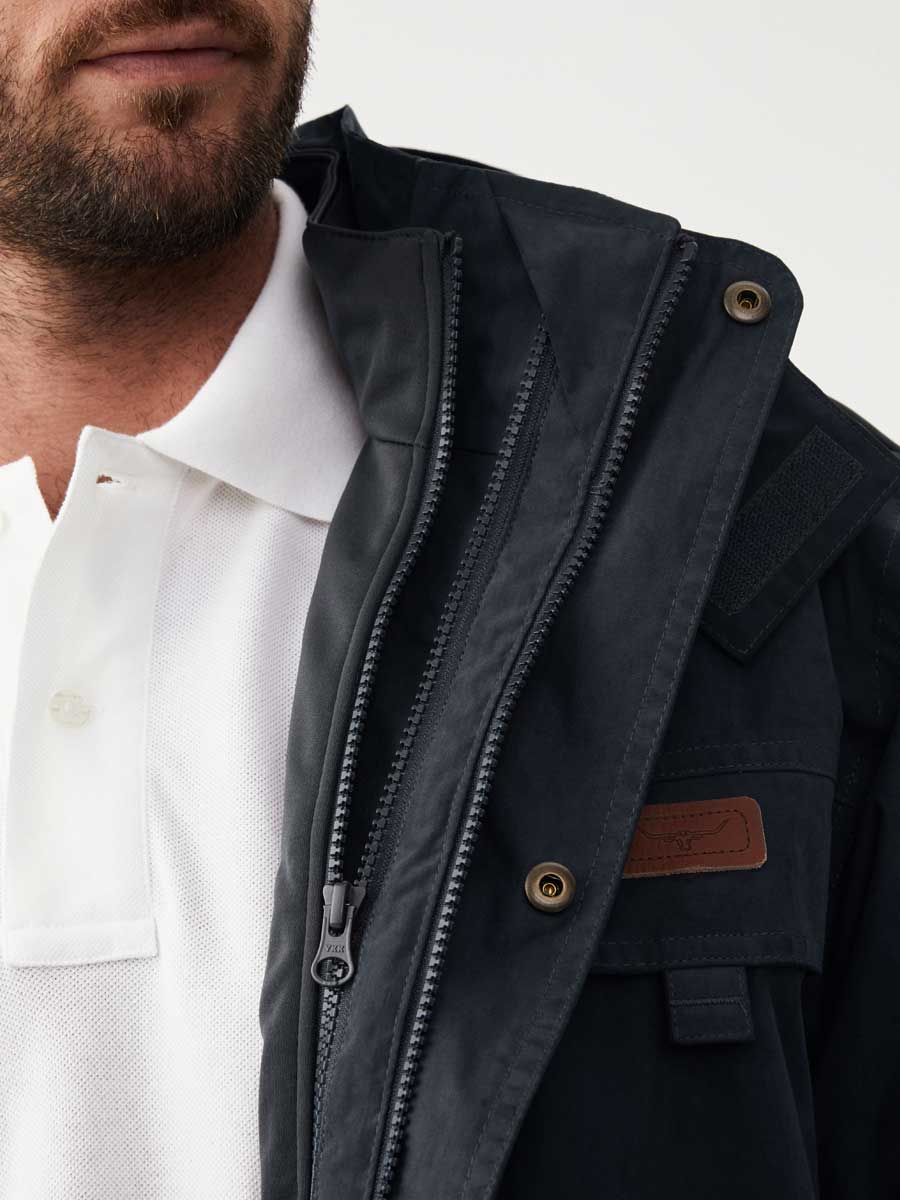 RM WILLIAMS Rockley Waterproof Jacket - Men's - Navy - Image 6
