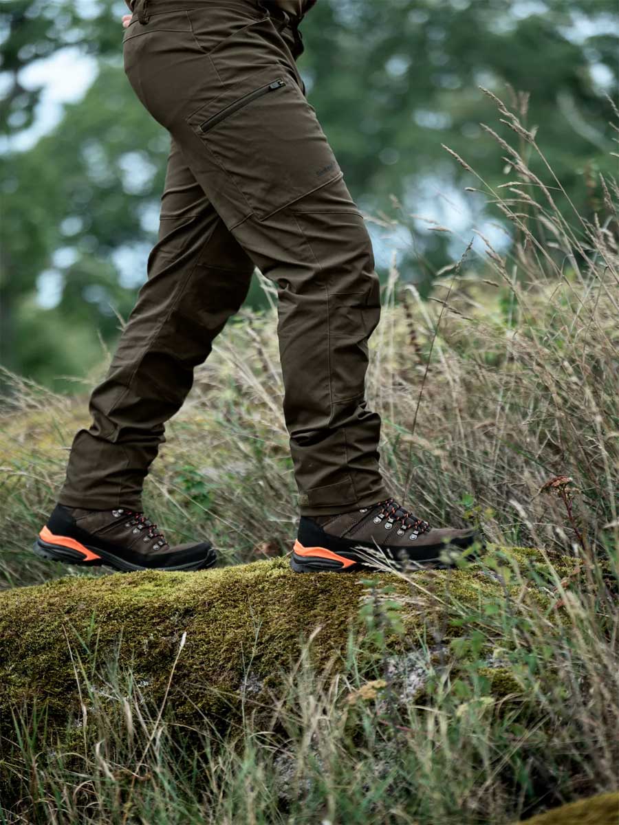 SEELAND Ash Outdoor Trousers - Mens - Pine Green - Image 2