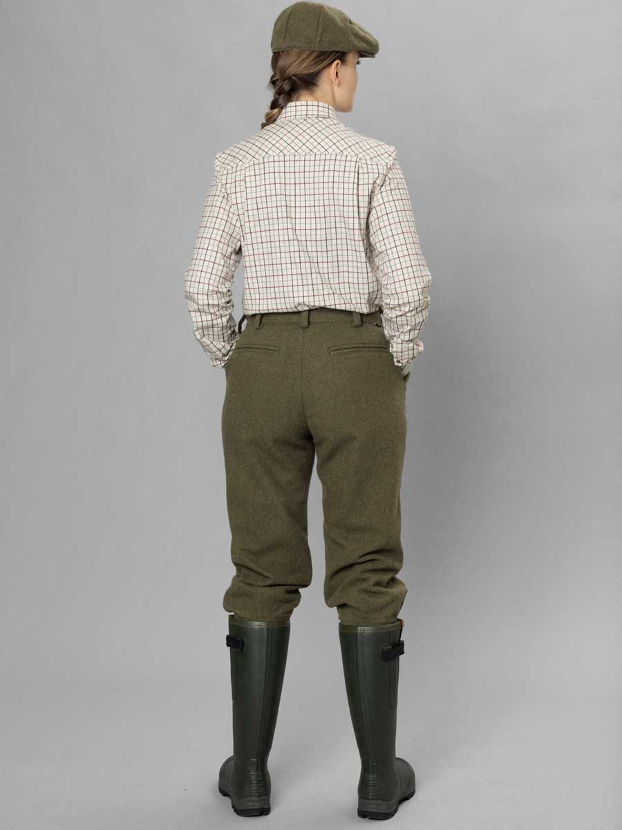 SEELAND Hillside Harriet Tweed Breeks - Women's - Moss Green - Image 7