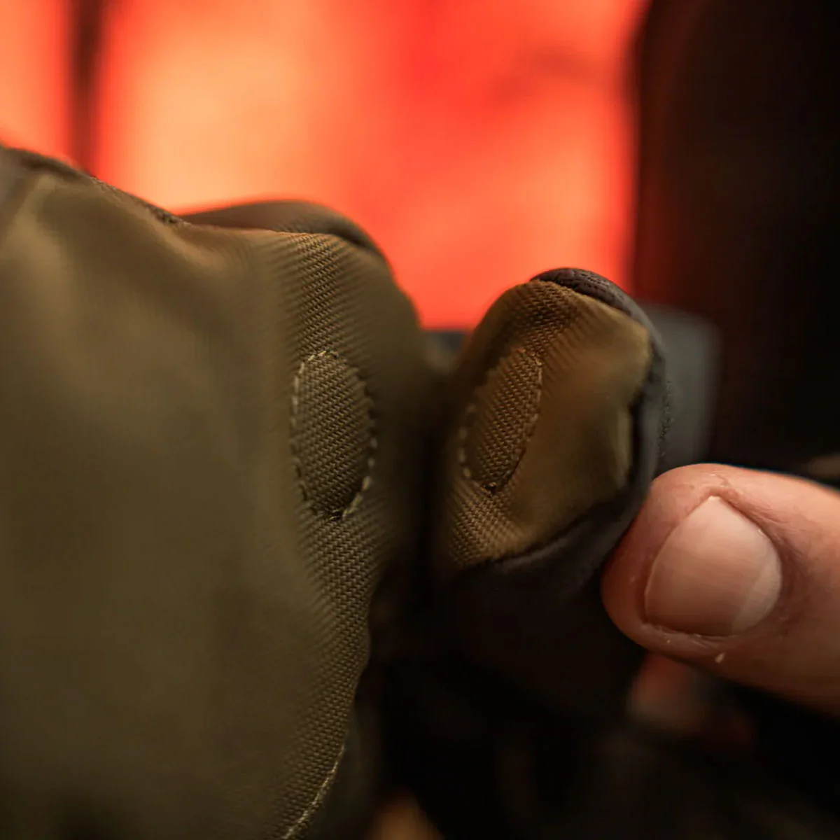 SEELAND Trigger Fold-Back Gloves - Pine Green - Image 7
