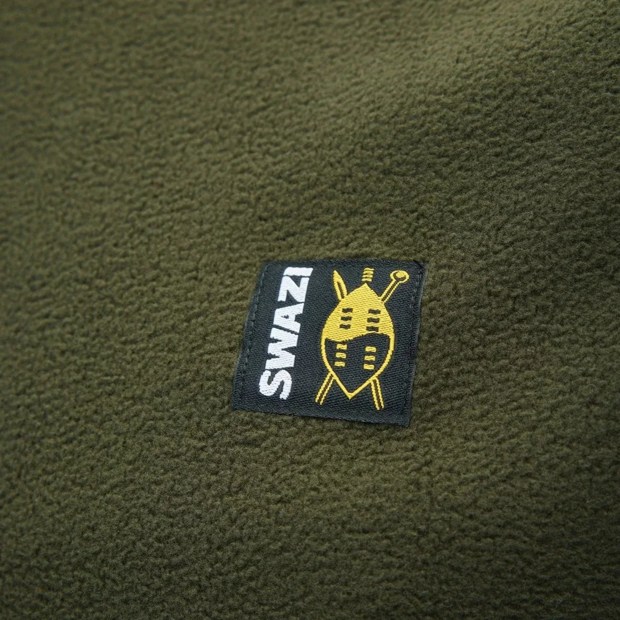 SWAZI Micro Fleece Top - Mens – Olive - Image 4