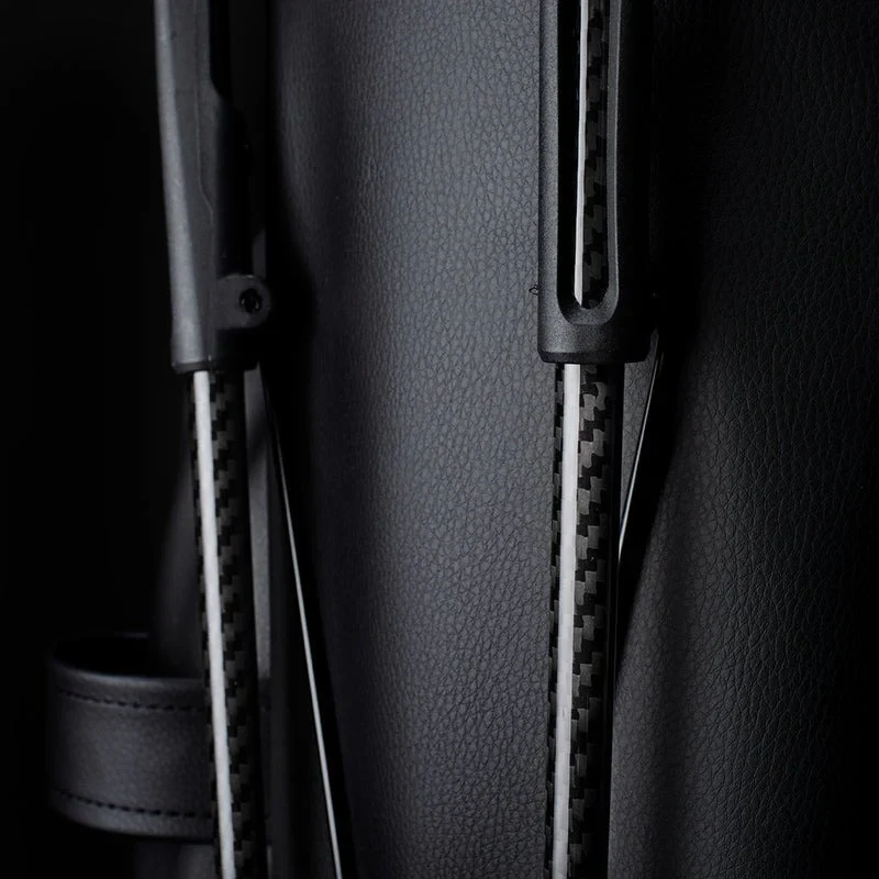 VESSEL Lux Carbon Stand Golf Bag - Pebbled White - Image 15