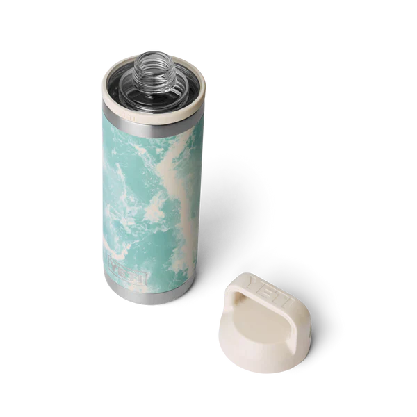 YETI Rambler 18 OZ (532ml) Bottle With Chug Cap - Sea View - Image 2
