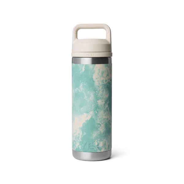 YETI Rambler 18 OZ (532ml) Bottle With Chug Cap - Sea View - Image 3