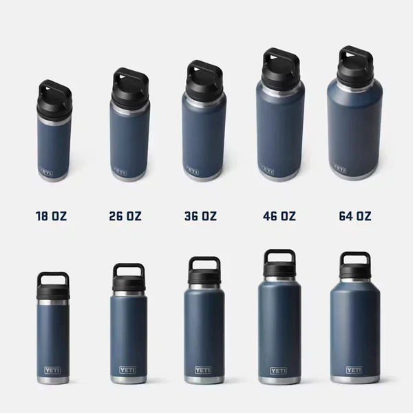 YETI Rambler 18 OZ (532ml) Bottle With Chug Cap - Sea View - Image 5