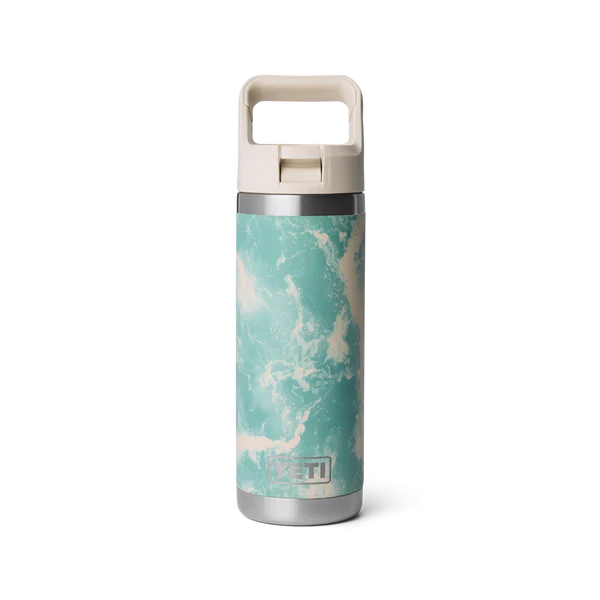 YETI Rambler 18 OZ (532ml) Bottle With Straw Cap - Sea View