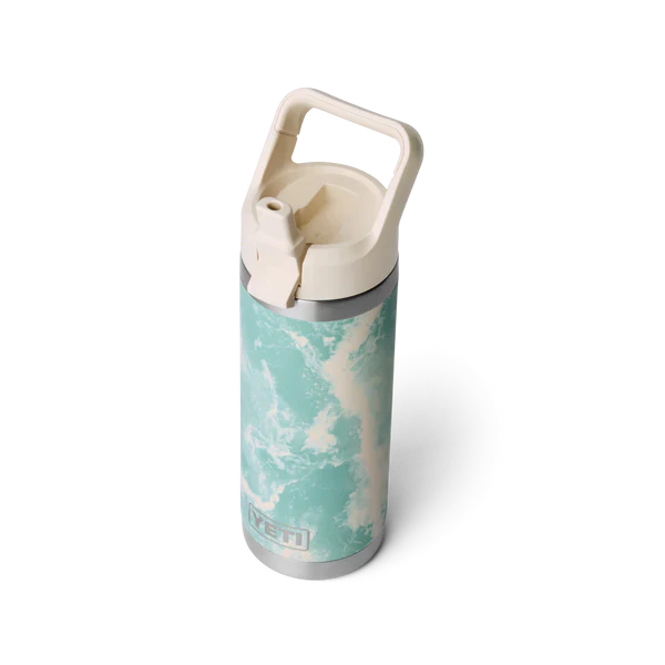 YETI Rambler 18 OZ (532ml) Bottle With Straw Cap - Sea View - Image 2