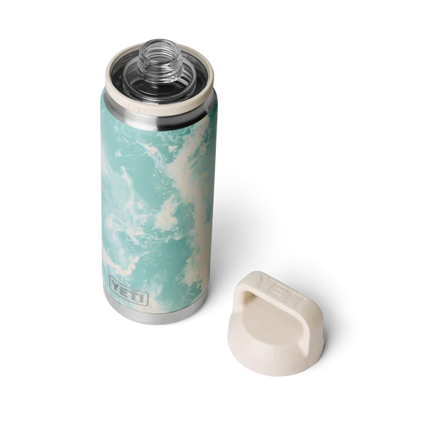 YETI Rambler 26 OZ (769ml) Bottle With Chug Cap - Sea View - Image 3