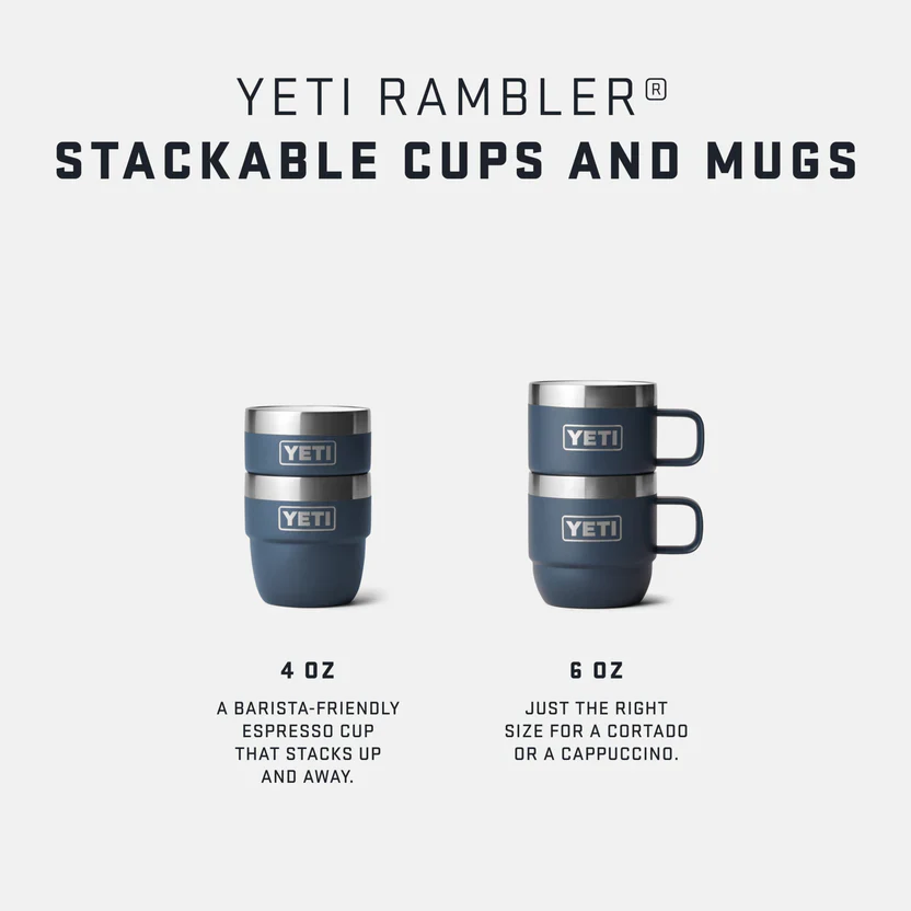YETI Rambler 4 OZ (118ml) Stackable Espresso Cups - Tropical Pink - Image 5