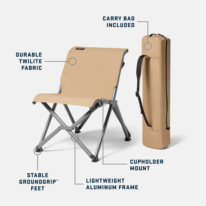 YETI Trailhead Field Chair - Black - Image 4